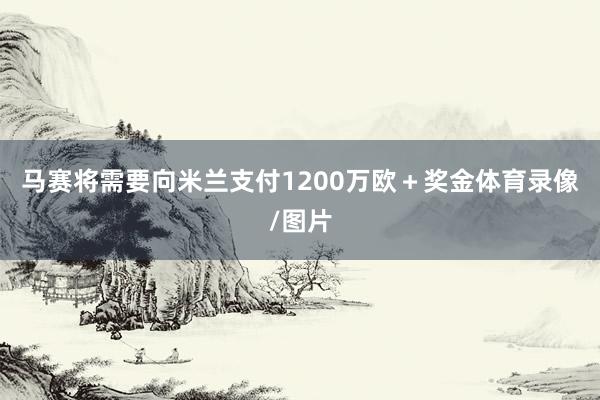 马赛将需要向米兰支付1200万欧＋奖金体育录像/图片