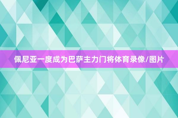 佩尼亚一度成为巴萨主力门将体育录像/图片