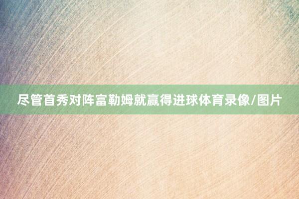 尽管首秀对阵富勒姆就赢得进球体育录像/图片