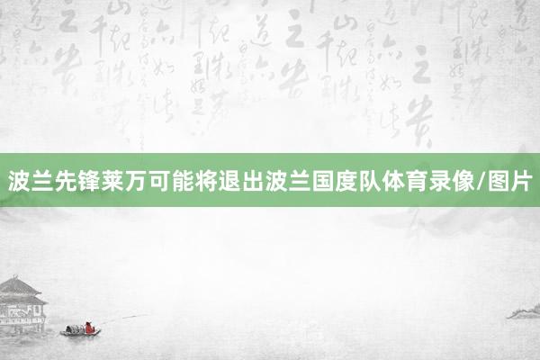 波兰先锋莱万可能将退出波兰国度队体育录像/图片