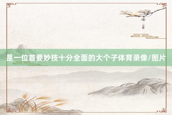 是一位首要妙技十分全面的大个子体育录像/图片