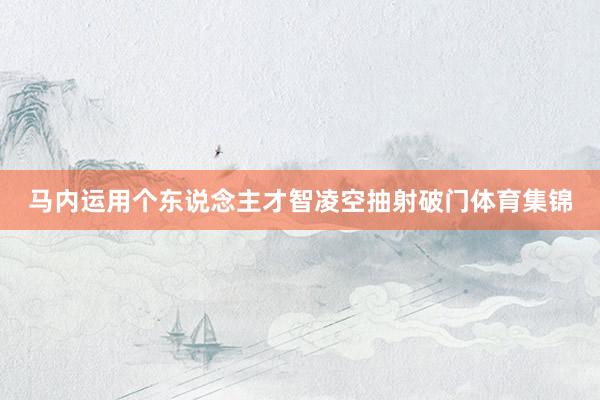 马内运用个东说念主才智凌空抽射破门体育集锦