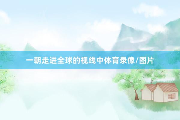 一朝走进全球的视线中体育录像/图片